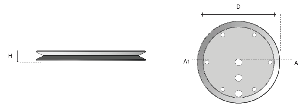 econ corner disc stainless